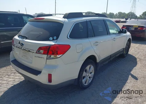 2010 Subaru Outback 2.5I Premium из США, поврежденный, VIN 4S4BRCCC7A3347925